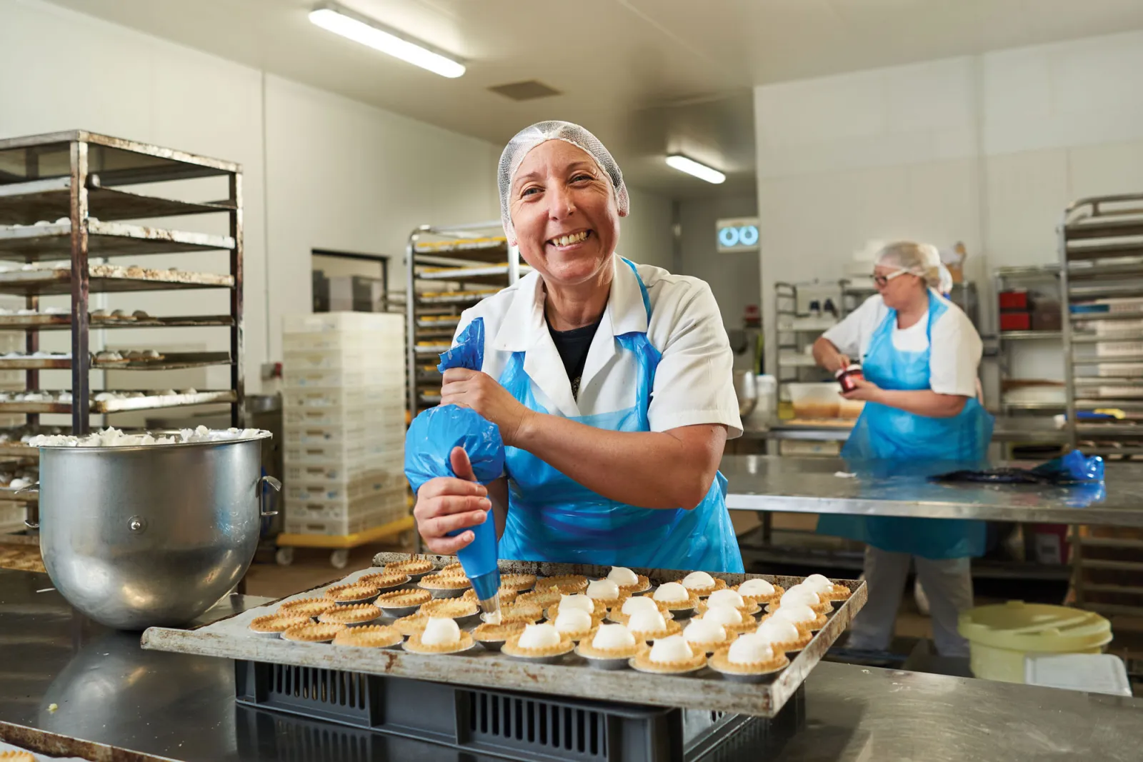 A Bayne’s baker in the Lochore bakery